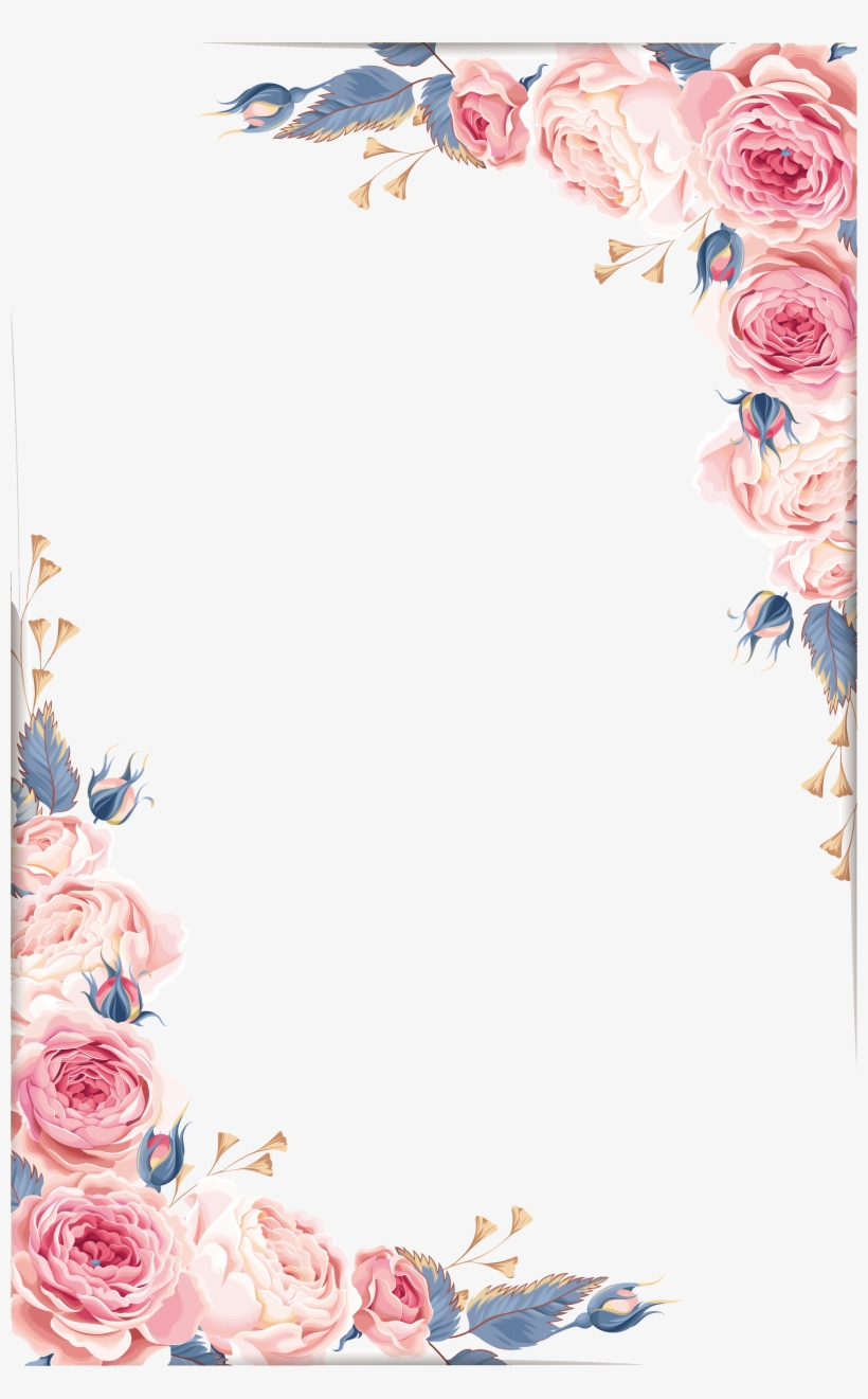 Transparent Floral Frame Png, transparent png #245237