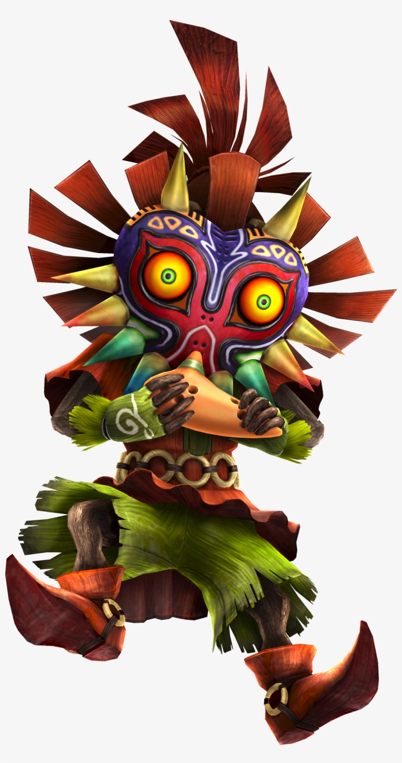 Skull Kid Ocarina - Skull Kid, transparent png #245397