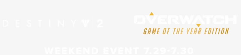 Overwatch / Destiny 2 Weekend Event - Paper Product, transparent png #245811