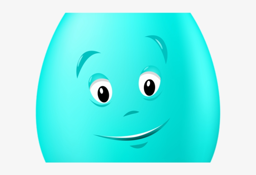Egg Clipart Face - Easter Eggs, transparent png #245904
