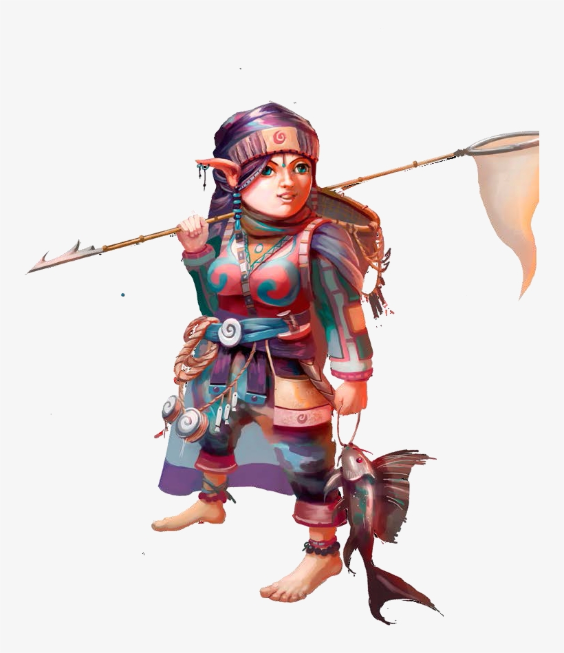 F Gnome Monk Fishing Community Patrol - Monk Gnome Art, transparent png #245935