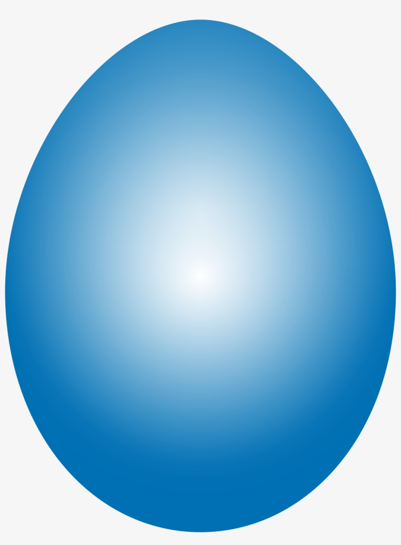 This Free Icons Png Design Of Blue Easter Egg, transparent png #245977