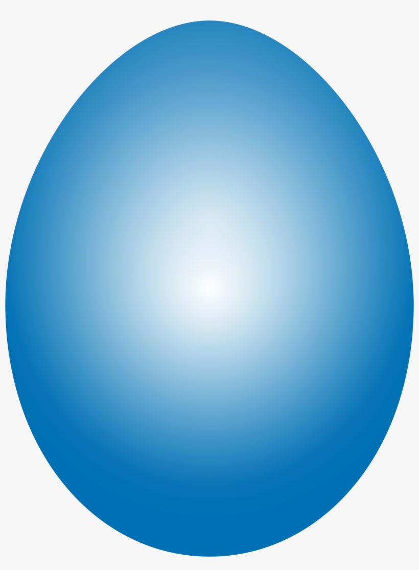 This Free Icons Png Design Of Blue Easter Egg, transparent png #245977