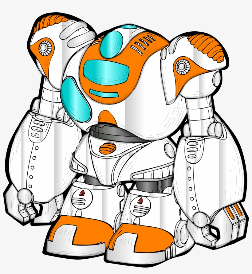Robot Drawing Pictures At Getdrawings - Robot Clip Art, transparent png #246569
