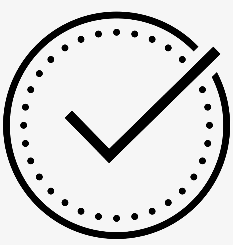 The Icon Is Shaped Like A Circle But The Top Right - Dot Round Png, transparent png #246726