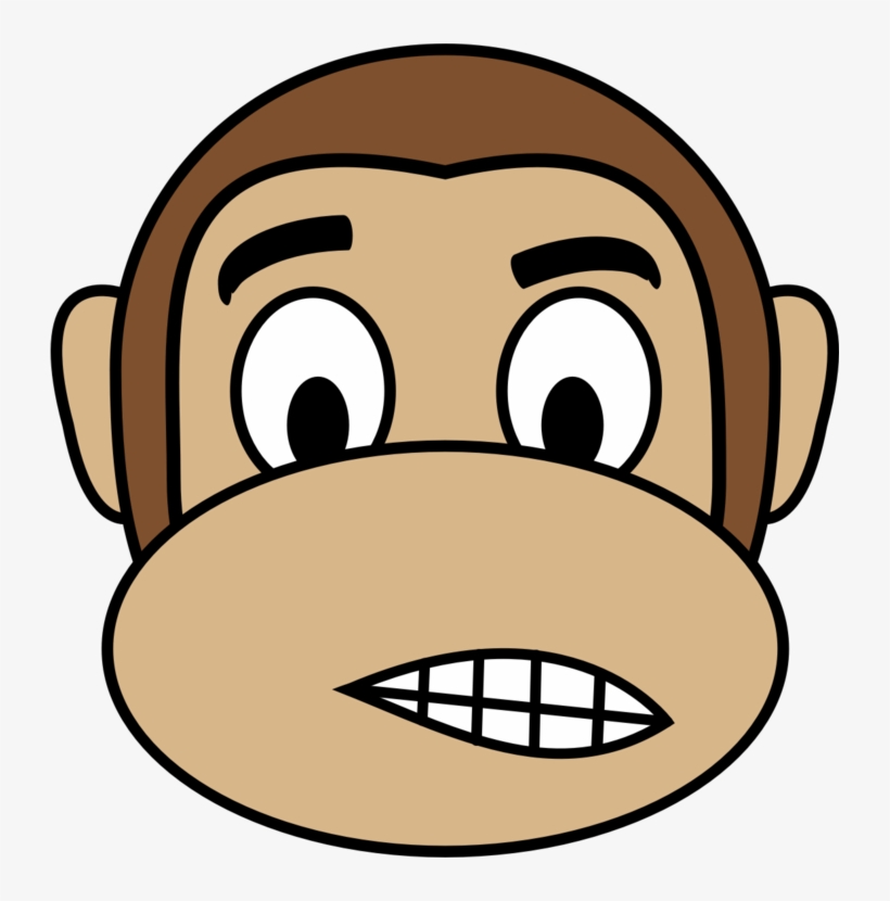 Ape Monkey Emoji Computer Icons Drawing - Monkey Emoji, transparent png #246773
