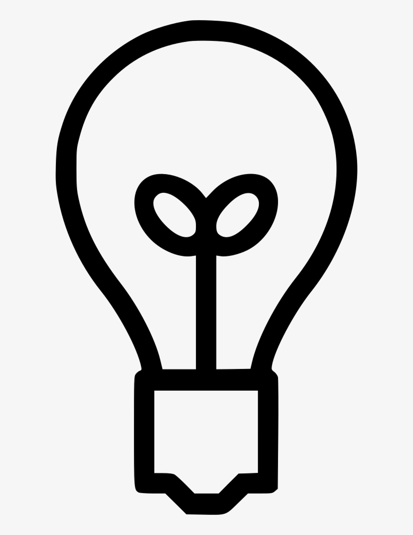 Bright Bulb Idea Lamp Light Comments, transparent png #246852