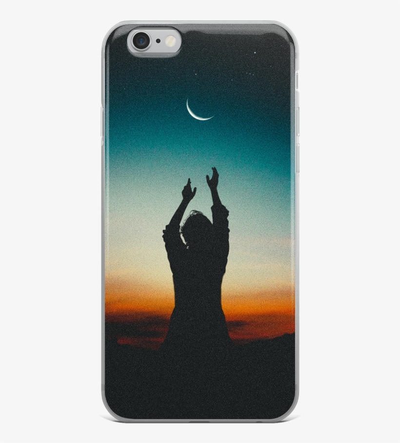 Touching The Moon Iphone Case - Twitter, transparent png #246893