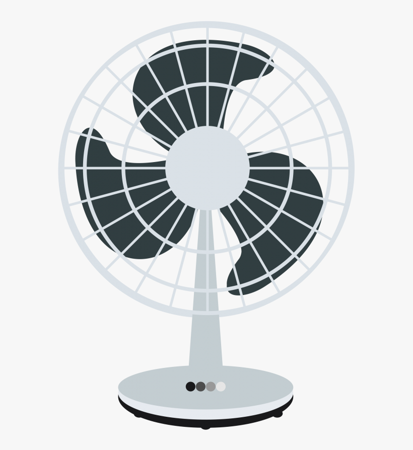 Free Desk Fan Clip Art - Clip Art Fan, transparent png #247010