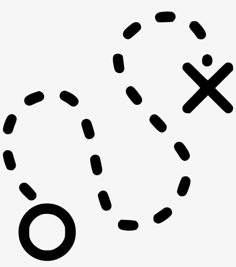 Direction Plan Step Way Treasure Map Route Travel Comments - Treasure Map Png, transparent png #247209