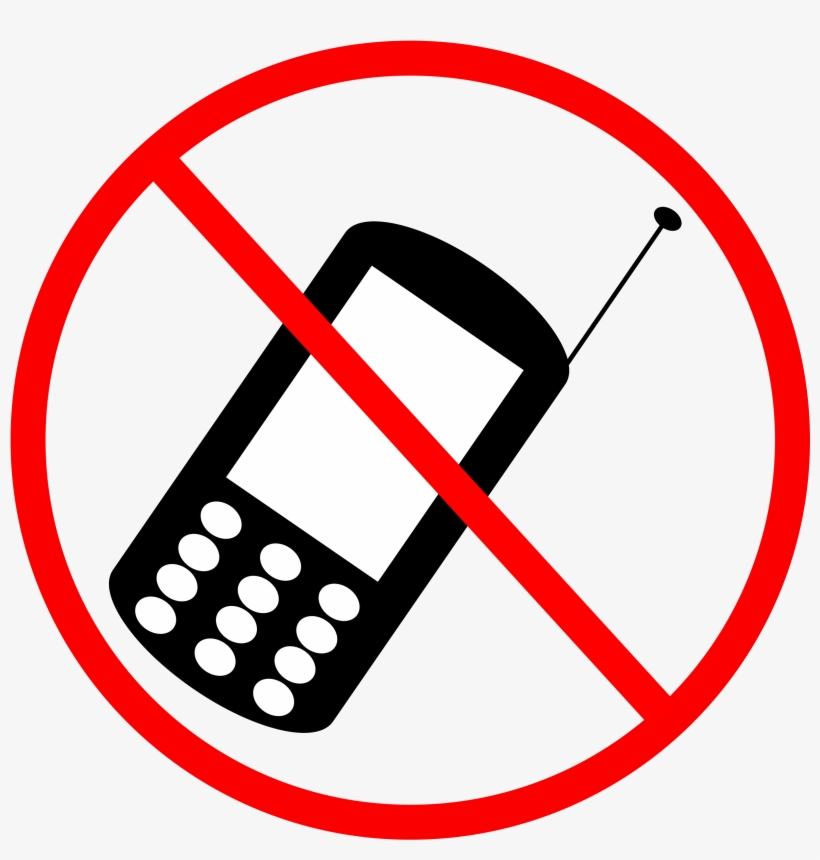 No Cellphone Svg Clip Arts 600 X 600 Px, transparent png #247212