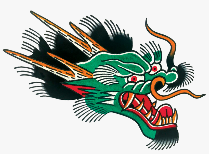 Dragon - Tattly, transparent png #247276