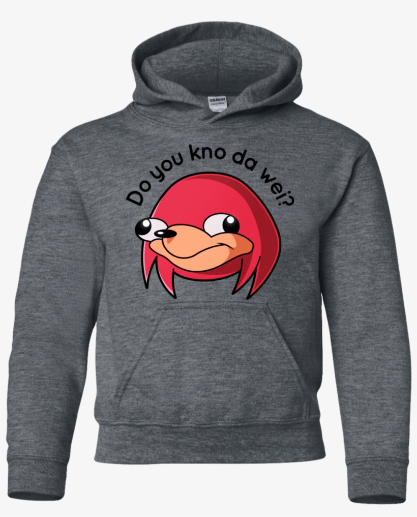 Ugandan Knuckles Youth Hoodie - Gear Engineering (youth Sizes), transparent png #247339