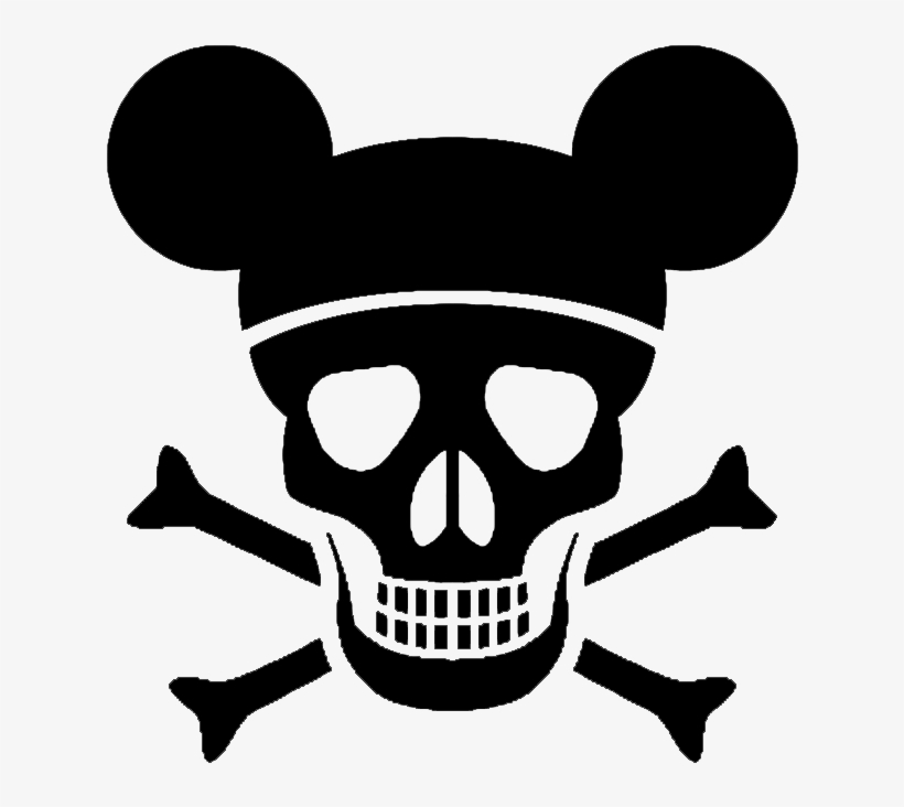 Disney Halloween Free Clipart Tinkerbell Printable - Red Skull And Cross Bones, transparent png #247342