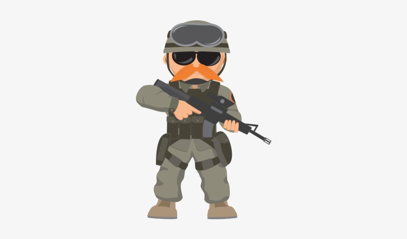 One-soldier - Vector Graphics, transparent png #247366