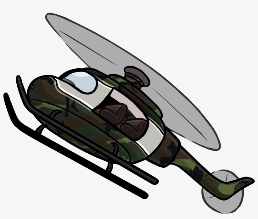 Camouflage Helicopter Fanart - Helicopter Cartoon Png, transparent png #247411