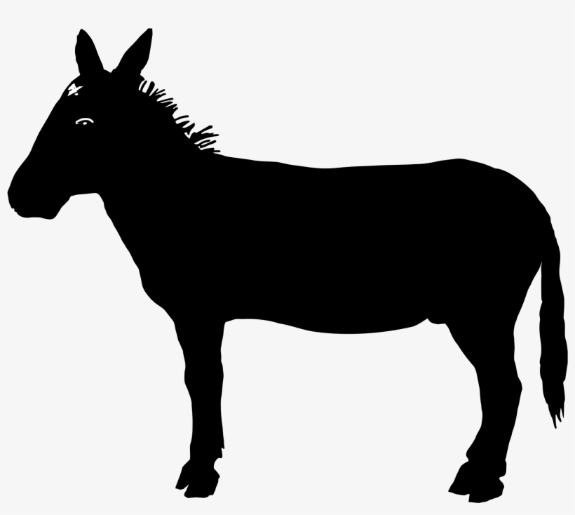 This Free Icons Png Design Of Donkey Silhouette, transparent png #247527