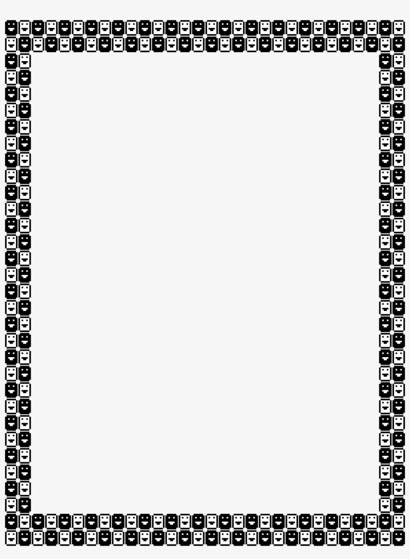Clipart - Christmas Frame Png Black, transparent png #247755