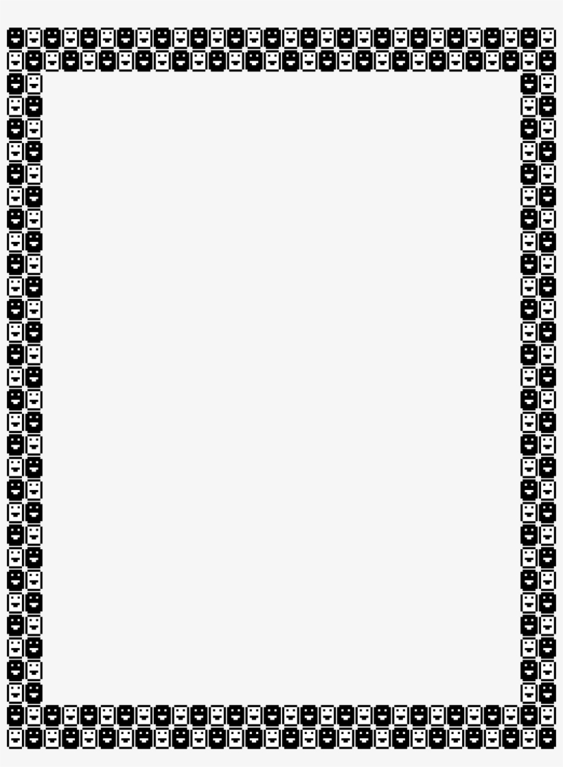 Clipart - Christmas Frame Png Black, transparent png #247755