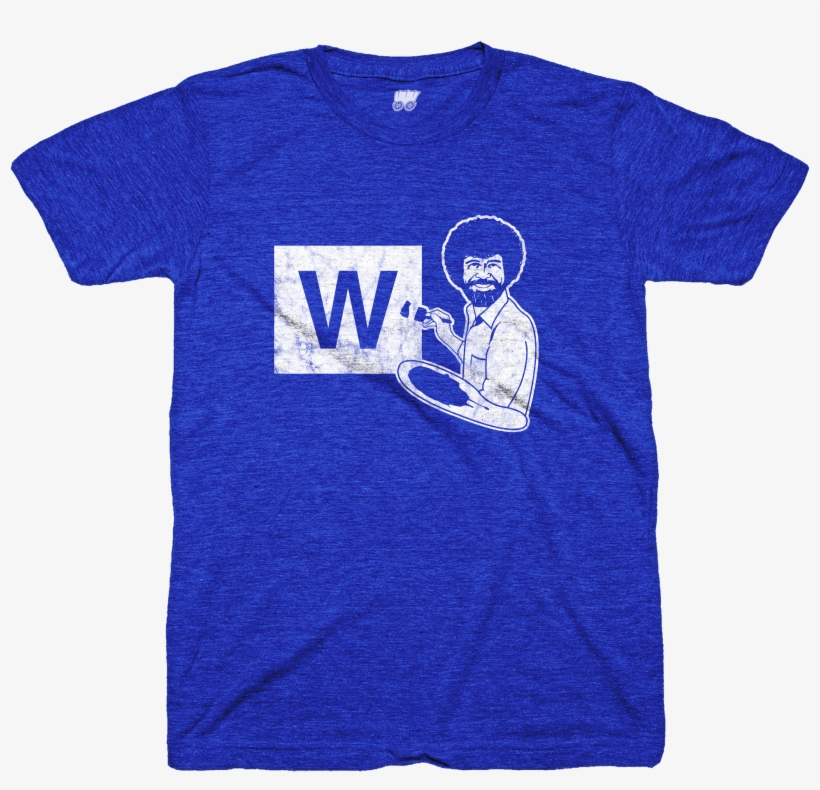Bob Ross Paint The W - T-shirt, transparent png #247777
