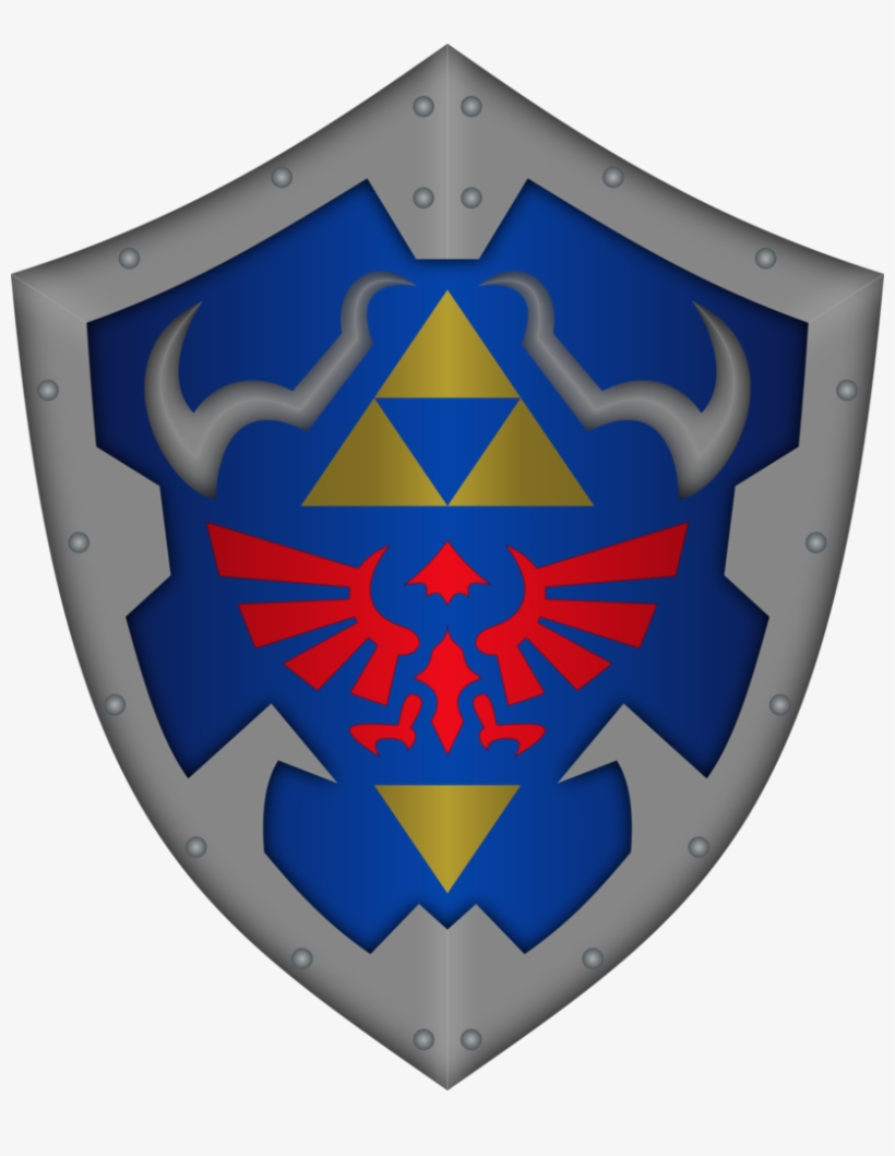 I Don't Really Follow Undertale, But I Must Say These - Hylian Shield Cartoon, transparent png #247818