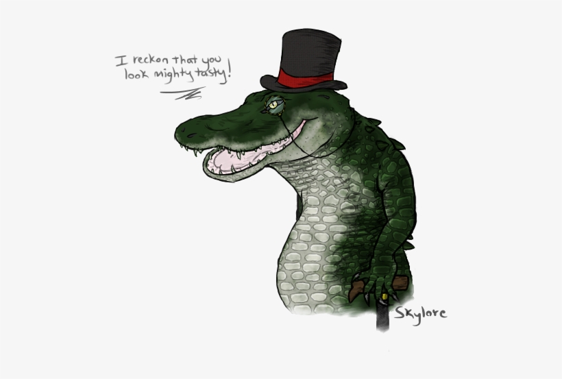 Dapper Gator - Nile Crocodile, transparent png #247865