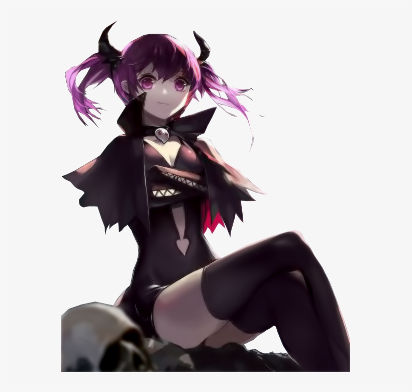 Anime - Anime Demon Girl Art, transparent png #247994
