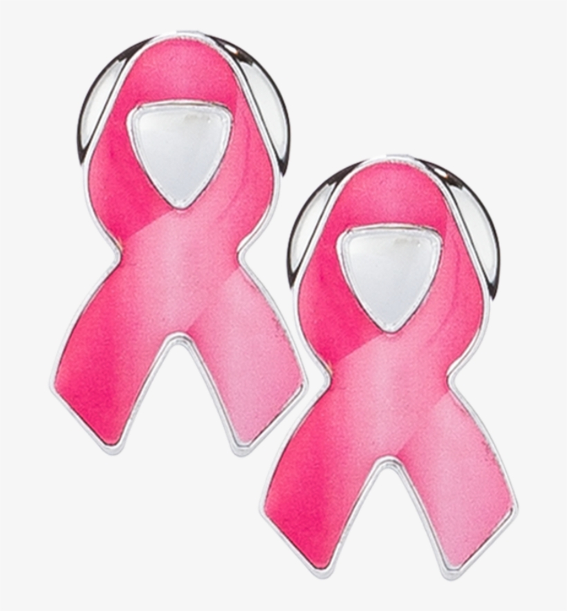 Breast Cancer Pink Ribbon Png - Breast Cancer Pink Ribbon Fastener Caps, transparent png #247995