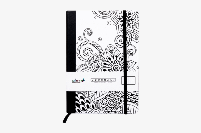 Tangle Doodles A5 Notebook Journal 160 Dot Grid Pages - Art Print: Allen's Pink Love, 13x13in., transparent png #248104