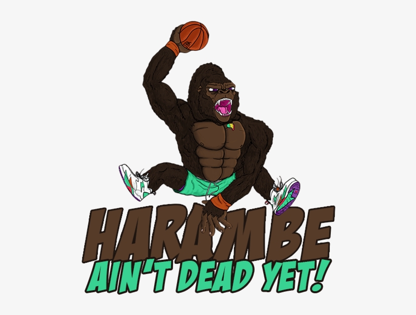 Harambe Ain't Dead Yet - Illustration, transparent png #248218