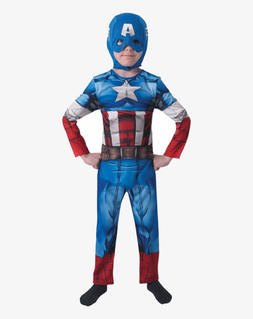 Captain America Costumes For Kids, transparent png #248294