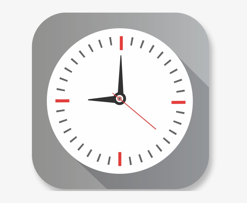 All New Updated Clock Icon For Ios Apple - Ios Clock Icon Png, transparent png #248541
