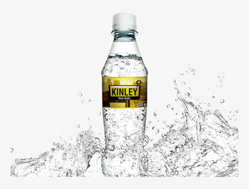 Kinley Soda - Glass Bottle, transparent png #248686