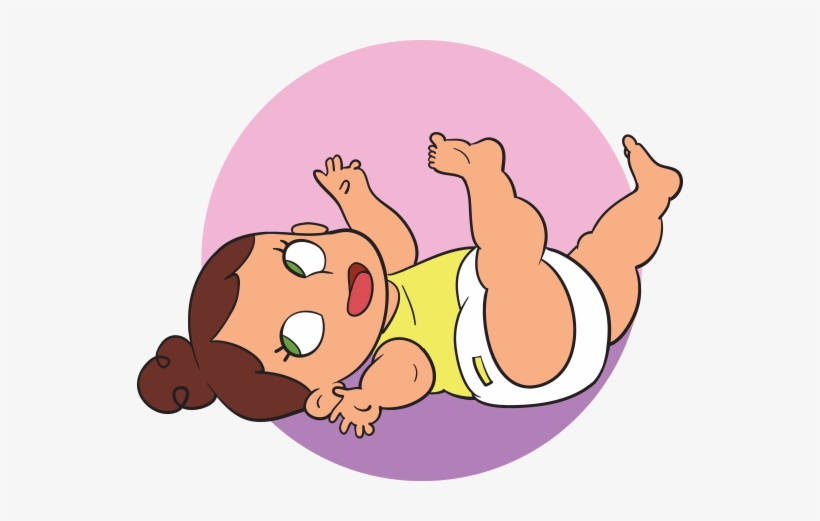 Baby Rolling Over Clipart, transparent png #248840