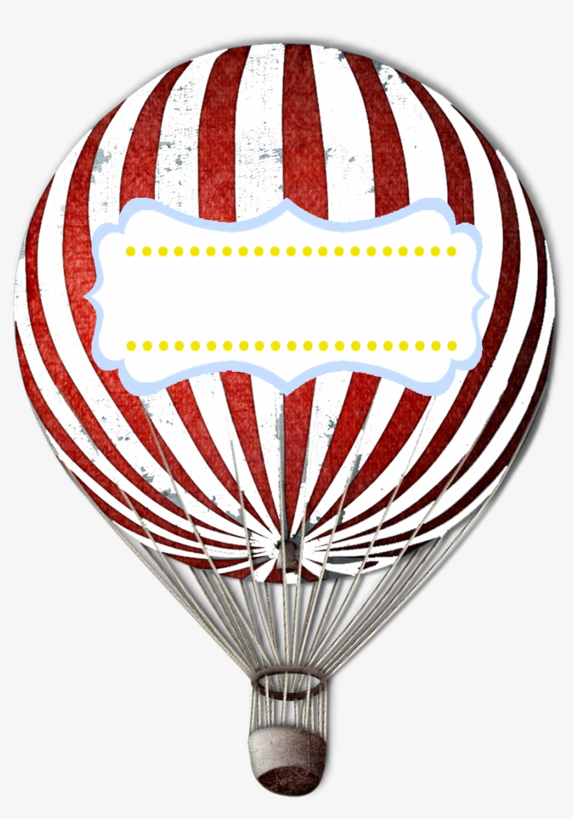 Victorian Clipart Hot Air Balloon - Printable Hot Air Balloon Free, transparent png #249065