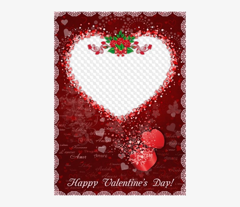 Photo Frame Heart - Picture Frame, transparent png #249102