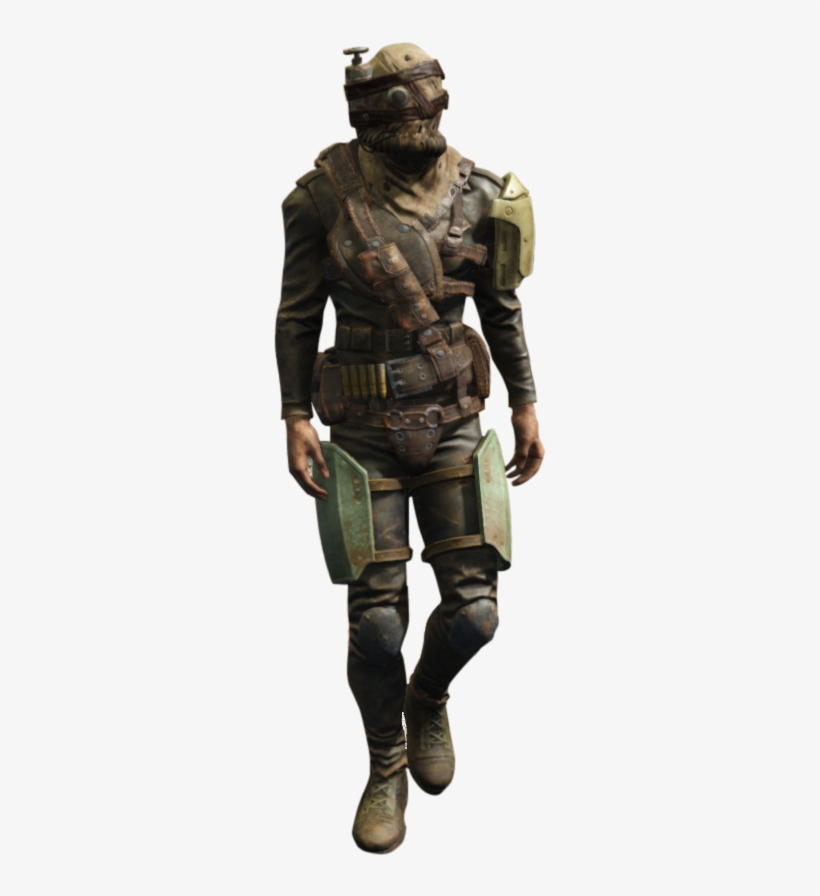 Fo4 Raider Survivalist - Soldier, transparent png #249105