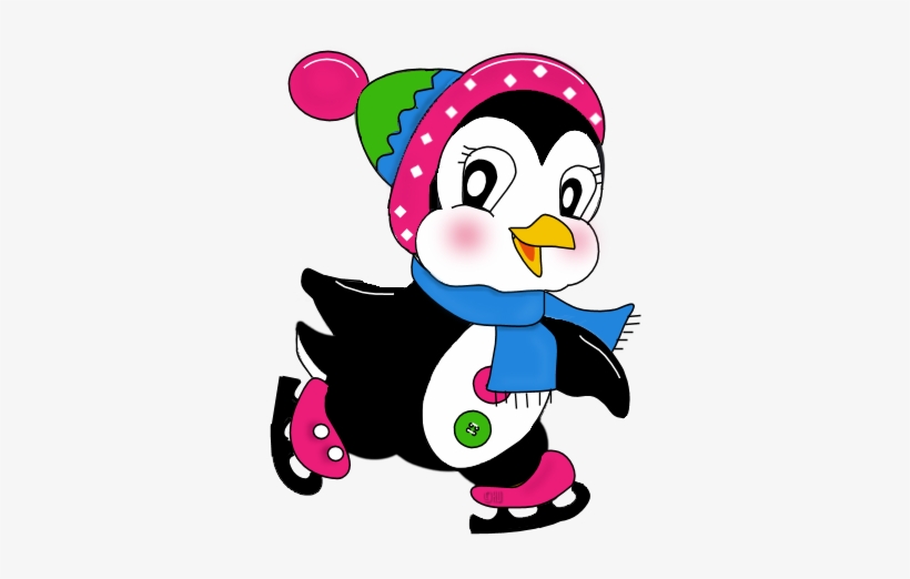 Rd Winter Penguin - Winter Penguin Clip Art, transparent png #249489