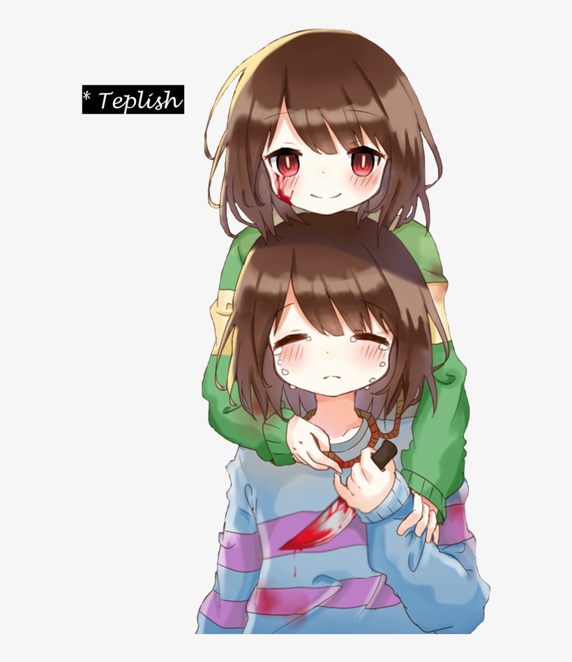 Undertale Ships, Undertale Au, Sans X Frisk, Phone - Undertale Chara And Frisk Fanart, transparent png #249556