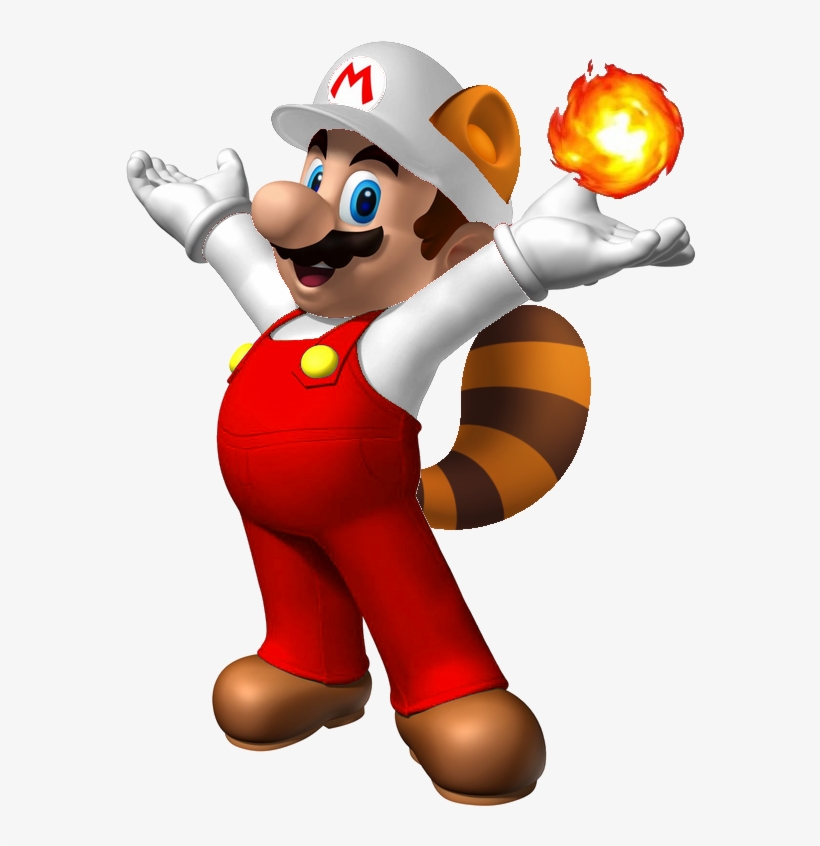 Fire Raccoon Mario - Mario Party 8: Prima Official Game Guide [book], transparent png #249671