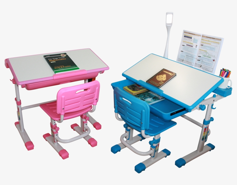 Best Desk Height Adjustable Kids Desk Sprite Pink - Table, transparent png #249749