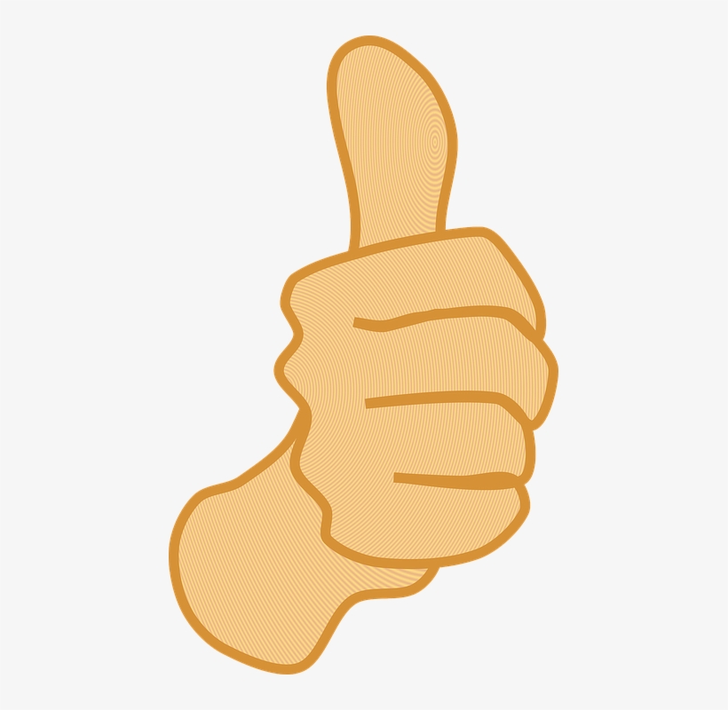 Original Png Clip Art File Thumbs Up 3 Svg Images Downloading, transparent png #249808
