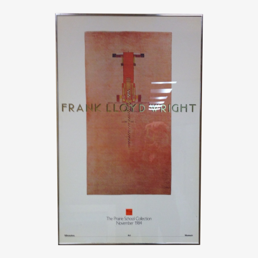 Frank Lloyd Wright Framed Poster - Plywood, transparent png #249828