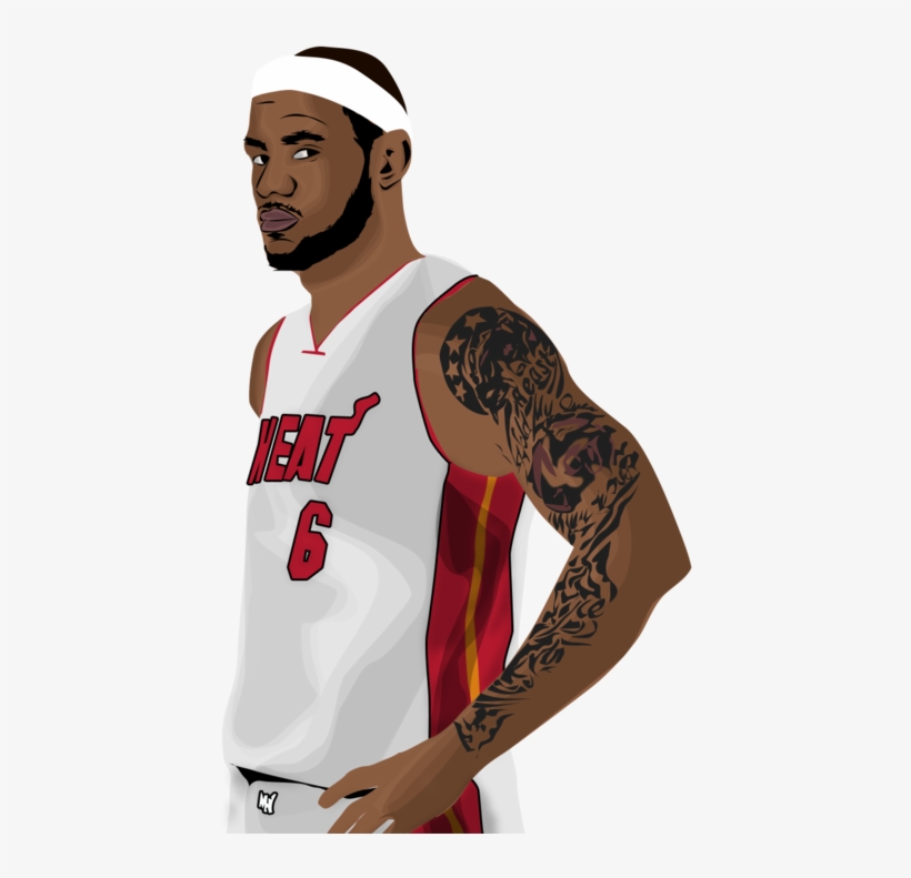 Free Icons Png - Lebron James White Background, transparent png #249940
