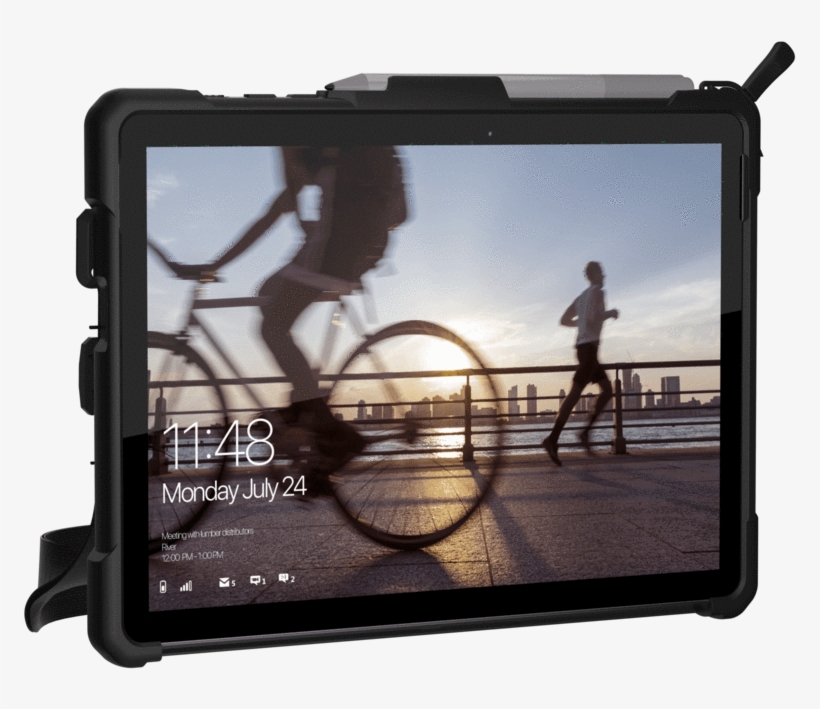 Plasma Series Microsoft Surface Go With Handstrap & - Rugged Cases For Surface, transparent png #2400079