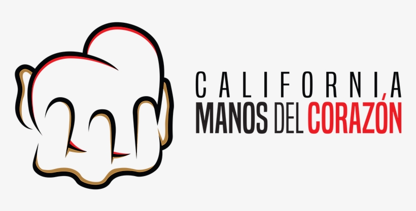 California Manos Del Corazón's Logo Includes Its Name - Hand, transparent png #2400289