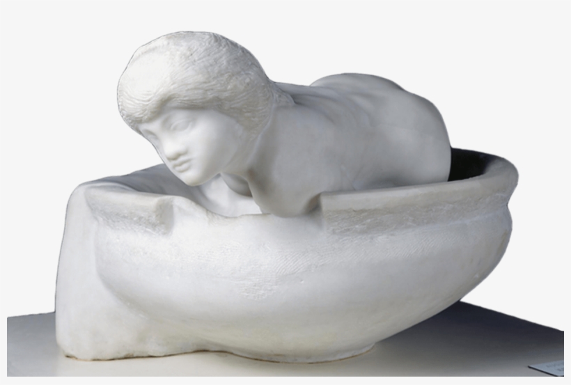 Theseus And The Minotaur - Giclee Painting: Rodin's Little Fairy Of The Water,, transparent png #2400568