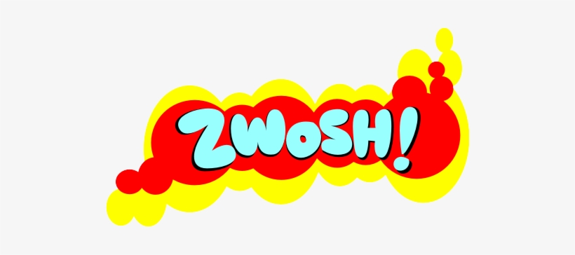 Sw - Comic 'pow' 'splat' Wall Stickers, transparent png #2400683