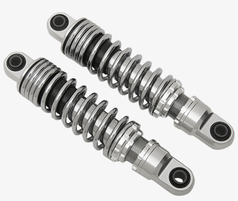 Drag Specialties Chrome 13" Rear Motorcycle Shocks - Motorcycle Shocks, transparent png #2400918