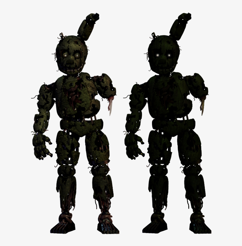 5 Mo - Fnaf Springtrap, transparent png #2400990